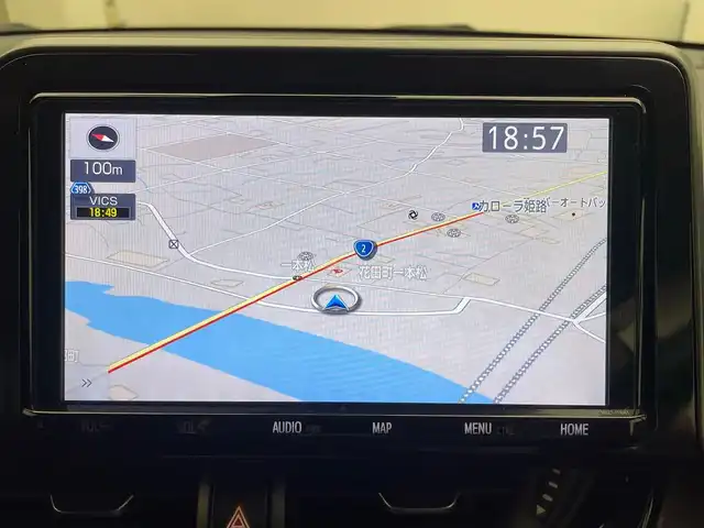 トヨタ Ｃ－ＨＲ S LEDパッケージ 兵庫県 2019(平31)年 7.8万km ブラックマイカ 純正SDナビ（NSZT-Y68T）/（フルセグ/CD/DVD/SD/Bluetooth）/ETC/前後ドライブレコーダー/ステアリングスイッチ/トヨタセーフティーセンス/LEDヘッドライト/オートライト/シーケンシャルウインカー/TRDエアロ/フロアマット/スマートキー/プッシュスタート