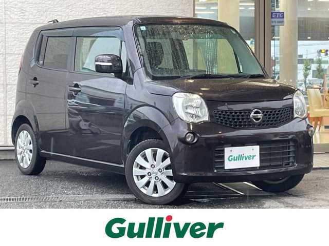 日産 モコ X 兵庫県 2013(平25)年 5.1万km アーバンブラウン 純正メモリーナビ/フルセグ/CD/SD/USB/Bluetooth/前方ドライブレコーダー/プッシュスタート/スマートキー×2/電動格納ミラー/ヘッドライトレベライザー/純正ドアバイザー/純正フロアマット/純正アルミ14インチ