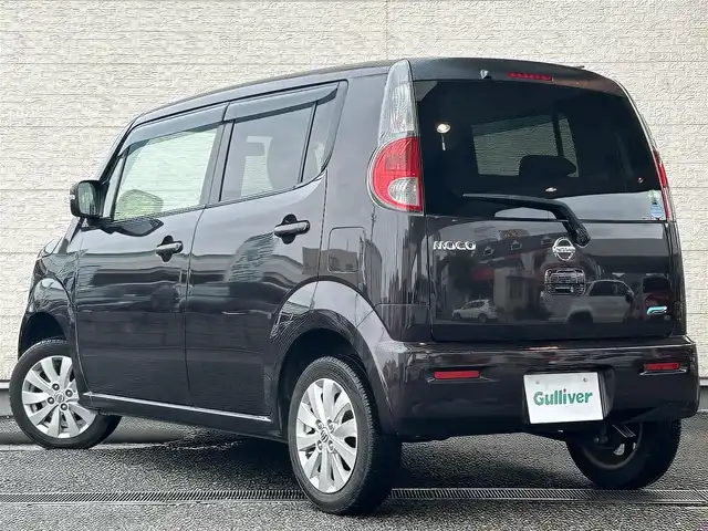 日産 モコ X 兵庫県 2013(平25)年 5.1万km アーバンブラウン 純正メモリーナビ/フルセグ/CD/SD/USB/Bluetooth/前方ドライブレコーダー/プッシュスタート/スマートキー×2/電動格納ミラー/ヘッドライトレベライザー/純正ドアバイザー/純正フロアマット/純正アルミ14インチ