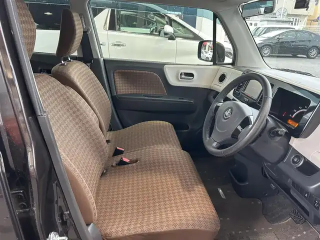 日産 モコ X 兵庫県 2013(平25)年 5.1万km アーバンブラウン 純正メモリーナビ/フルセグ/CD/SD/USB/Bluetooth/前方ドライブレコーダー/プッシュスタート/スマートキー×2/電動格納ミラー/ヘッドライトレベライザー/純正ドアバイザー/純正フロアマット/純正アルミ14インチ