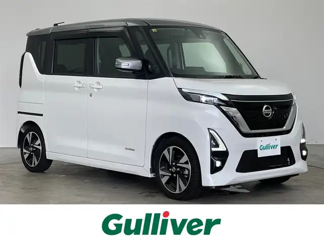 日産 ルークス HWS Gターボ プロパイロットED 埼玉県 2020(令2)年 2.6万km チタニウムグレーM/シルキーホワイト 純正９インチナビ　アラウンドモニター　ビルトインＥＴＣ　ドライブレコーダー　プロパイロット　レーダークルーズコントロール　オートホールド　純正アルミホイール　オートライト　ＬＥＤヘッドライト　地デジ
