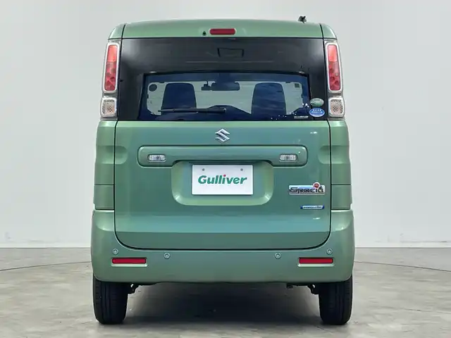 スズキ スペーシア HYBRID X 新潟県 2018(平30)年 6.6万km ツールグリーンパールメタリック ワンオーナー/純正メモリナビ【KXM-E503W】/　フルセグTV/Bluetooth/CD/DVD/USB/衝突被害軽減ブレーキ/レーンキープアシスト/コーナーセンサー/D席シートヒーター/ドライブレコーダー/両側パワースライドドア/アイドリングストップ/横滑り防止装置/オートマチックハイビーム/オートライト/禁煙車