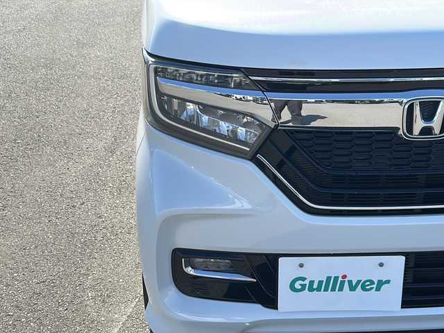 ホンダ Ｎ ＢＯＸ カスタム G L ターボ ホンダセンシング 茨城県 2018(平30)年 6.3万km プラチナホワイトパール 純正8インチSDナビ（AM/FM/Bluetooth接続/AppleCarPlay/フルセグTV/CD/DVD/USB）/バックカメラ/両側パワースライドドア/クルーズコントロール/純正ETC/パドルシフト/ハーフレザーシート/スマートキー/前方ドライブレコーダー/純正フロアマット/レーンキープアシスト/横滑り防止装置/衝突被害軽減システム/カーテンエアバッグ/純正15インチアルミホイール