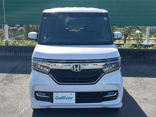 ホンダ Ｎ ＢＯＸ カスタム G L ターボ ホンダセンシング 茨城県 2018(平30)年 6.3万km プラチナホワイトパール 純正8インチSDナビ（AM/FM/Bluetooth接続/AppleCarPlay/フルセグTV/CD/DVD/USB）/バックカメラ/両側パワースライドドア/クルーズコントロール/純正ETC/パドルシフト/ハーフレザーシート/スマートキー/前方ドライブレコーダー/純正フロアマット/レーンキープアシスト/横滑り防止装置/衝突被害軽減システム/カーテンエアバッグ/純正15インチアルミホイール