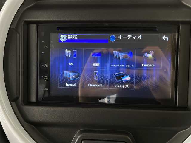 スズキ ハスラー HYBRID G 長野県 2021(令3)年 4.9万km シフォンアイボリーM 社外ディスプレイオーディオ/Bluetooth／AM／FM／CD/横滑り防止装置/盗難防止装置/純正15インチAW装着/純正フロアマット/ドアバイザー/ドアミラーヒーター/前席シートヒーター/フォグランプ/アイドリングストップ/ヘッドライトレベライザー/電格ミラー/オートライト/ハロゲンライト/スマートキー/スペアキー1本
