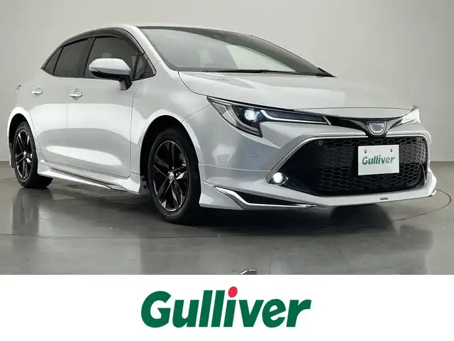 トヨタ カローラ スポーツ ハイブリッドG スタイルPKG 愛知県 2020(令2)年 6.6万km プラチナホワイトパールマイカ 純正９型ナビＴＶ　ＤＶＤデッキ　モデリスタエアロ　シートヒーター　ハーフレザー　バックカメラ　純正ドラレコ　ＥＴＣ　セーフティセンス　衝突軽減装置　追従クルコン　コーナーセンサー　ＬＥＤオートライト　フォグランプ