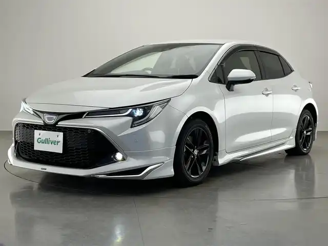 トヨタ カローラ スポーツ ハイブリッドG スタイルPKG 愛知県 2020(令2)年 6.6万km プラチナホワイトパールマイカ 純正９型ナビＴＶ　ＤＶＤデッキ　モデリスタエアロ　シートヒーター　ハーフレザー　バックカメラ　純正ドラレコ　ＥＴＣ　セーフティセンス　衝突軽減装置　追従クルコン　コーナーセンサー　ＬＥＤオートライト　フォグランプ