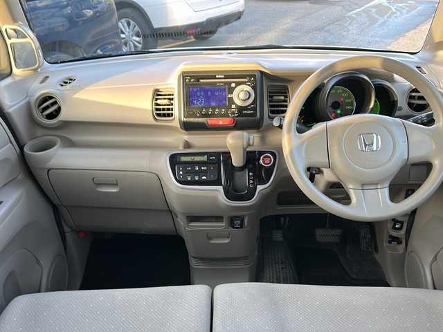 ホンダ Ｎ ＢＯＸ G 石川県 2013(平25)年 11.3万km プレミアムブロンズパール j純正オーディオ/【CD・AUX・FM・AM】/アイドリングストップ/ハロゲンライト/両側スライドドア/プッシュスタート/スマートキー/USB端子/ドアバイザー