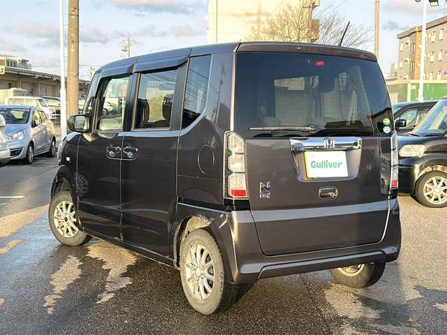 ホンダ Ｎ ＢＯＸ G 石川県 2013(平25)年 11.3万km プレミアムブロンズパール j純正オーディオ/【CD・AUX・FM・AM】/アイドリングストップ/ハロゲンライト/両側スライドドア/プッシュスタート/スマートキー/USB端子/ドアバイザー