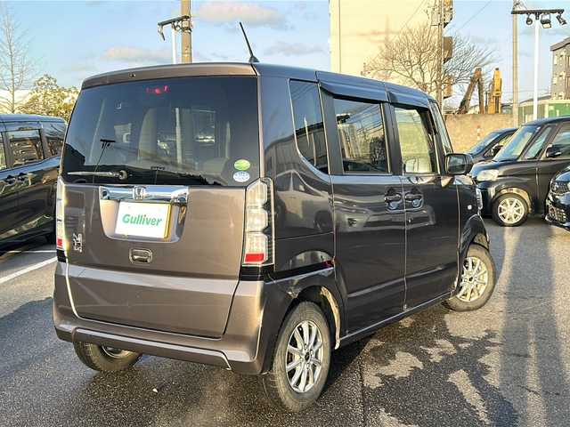 ホンダ Ｎ ＢＯＸ G 石川県 2013(平25)年 11.3万km プレミアムブロンズパール j純正オーディオ/【CD・AUX・FM・AM】/アイドリングストップ/ハロゲンライト/両側スライドドア/プッシュスタート/スマートキー/USB端子/ドアバイザー