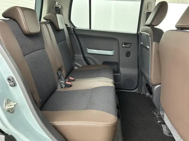 スズキ ハスラー タフワイルド 福岡県 2018(平30)年 3.5万km オフブルーメタリック/ブラック 2トーン リフトアップ　/社外ナビ（フルセグＴＶ）　/バックカメラ　/ＥＴＣ　/デュアルカメラブレーキサポート　/衝突被害軽減ブレーキ　/レーンキープ　/ハーフレザー　/シートヒーター　/社外１４インチＡＷ　/ホワイトレタータイヤ