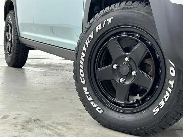 スズキ ハスラー タフワイルド 福岡県 2018(平30)年 3.5万km オフブルーメタリック/ブラック 2トーン リフトアップ　/社外ナビ（フルセグＴＶ）　/バックカメラ　/ＥＴＣ　/デュアルカメラブレーキサポート　/衝突被害軽減ブレーキ　/レーンキープ　/ハーフレザー　/シートヒーター　/社外１４インチＡＷ　/ホワイトレタータイヤ