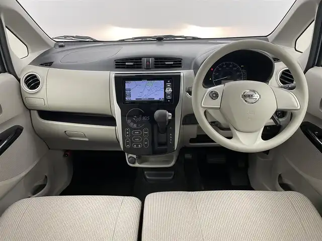 日産 デイズ X 埼玉県 2019(平31)年 1万km アイスブルー 禁煙車　/衝突軽減ブレーキ　/全方位カメラ　/社外ＳＤナビ　/ワンセグ　/スマートキー　/プッシュスタート　/ＥＴＣ　/オートエアコン　/ドライブレコーダー　/コーナーセンサー　/純正フロアマット　