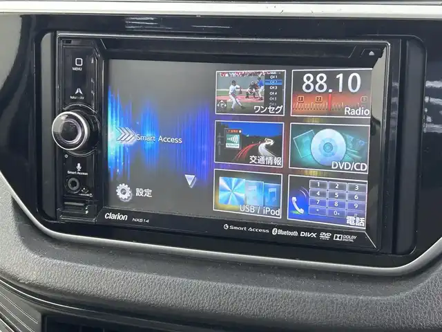 ダイハツ ムーヴ X 埼玉県 2015(平27)年 5.8万km パールホワイトⅢ 社外ナビ/ワンセグTV/AM/FM/Bluetooth接続/バックモニター/プッシュスタート/スマートキー/フルオートエアコン/ドライブレコーダー/ETC/純正14インチアルミホイール/純正フロアマット/横滑り防止装置/オートライト/ハロゲンヘッドライト