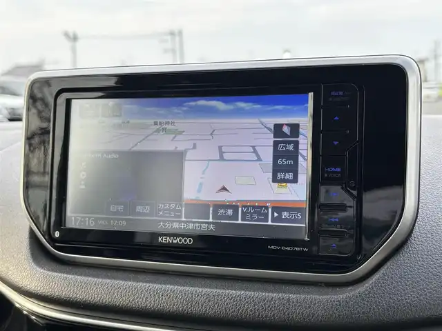 ダイハツ ムーヴ カスタム X LTDⅡ SAⅢ 大分県 2019(令1)年 6.3万km ブラックマイカメタリック ・メモリーナビ(CD.DVD.SD.BT)/・ワンセグテレビ/・全方位カメラ/・スマートアシスト/・運転席シートヒーター/・オートハイビーム/・ステアリングリモコン/・リアセンサー/・スマートキー