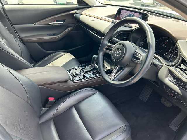マツダ ＣＸ－３０ 20S Lパッケージ 徳島県 2019(令1)年 2.9万km スノーフレイクホワイトパールマイカ 純正ナビ/（AM/FM/BT/TV/HDMI）/全周囲カメラ/前後コーナーセンサー/ETC/LEDヘッドライト/前後ドライブレコーダー/前席シートヒーター/ステアリングヒーター/プッシュスタート/スマートキー/クルーズコントロール/オートホールド/純正フロアマット