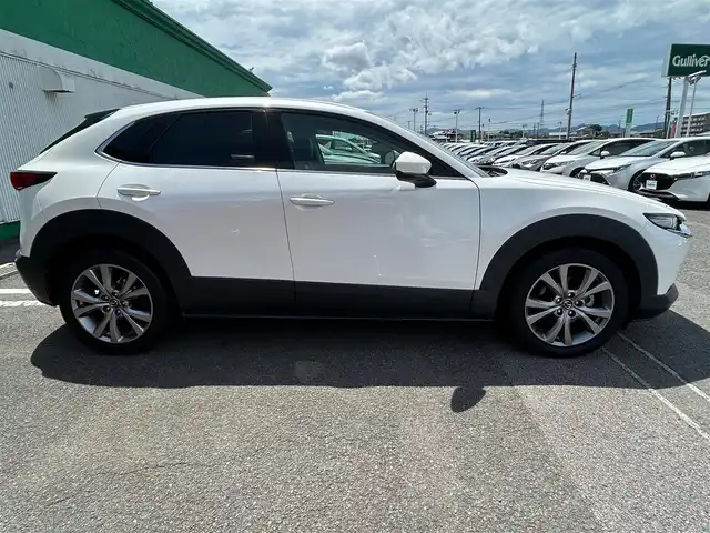 マツダ ＣＸ－３０ 20S Lパッケージ 徳島県 2019(令1)年 2.9万km スノーフレイクホワイトパールマイカ 純正ナビ/（AM/FM/BT/TV/HDMI）/全周囲カメラ/前後コーナーセンサー/ETC/LEDヘッドライト/前後ドライブレコーダー/前席シートヒーター/ステアリングヒーター/プッシュスタート/スマートキー/クルーズコントロール/オートホールド/純正フロアマット