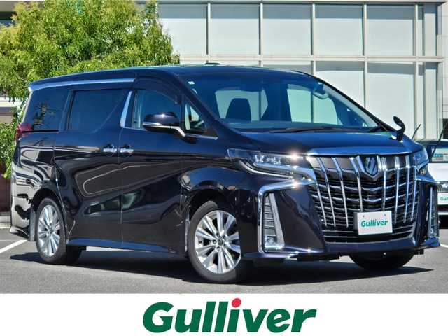 トヨタ アルファード S 鹿児島県 2020(令2)年 6.6万km スパークリングブラックパールクリスタルシャイン 後席フリップダウンモニター　/ムーンルーフ　/ビルトインＥＴＣ　/レーダークルーズコントロール　/両側パワースライドドア　/ＭＴモード付きＡＴ　/前後コーナーセンサー　/純正ＳＤナビ　/バックカメラ　/デジタルインナーミラー/Bluetoothオーディオ/本革巻きステアリング/DVD/CDプレイヤー/トヨタセーフティセンス/プリクラッシュセーフティ/プッシュスタート/スマートキー/レーンキープアシスト