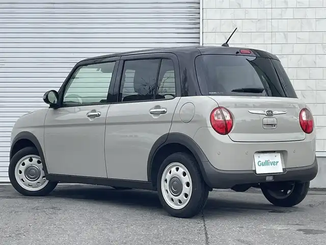 スズキ ラパン X 道東・釧路十勝 2022(令4)年 1.1万km フォーンベージュメタリック/アーバンブラウン 2トーン 4WD/セーフティサポート/シートヒーター(D/N)/コーナーセンサー/プッシュスタート/スマートキー/USBソケット/ハーフレザーシート/プッシュスタート/スマートキー/LEDヘッドライト/オートライト/革巻きステアリング/純正フロアマット