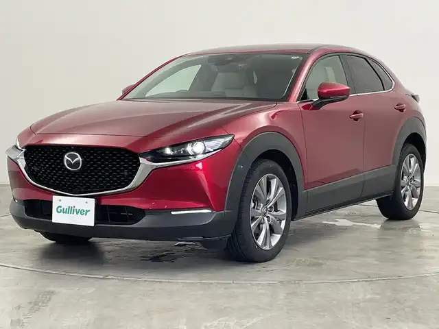 マツダ ＣＸ－３０ XD Lパッケージ 群馬県 2022(令4)年 2.4万km ソウルレッドクリスタルM 純正８．８型ナビ　全周囲カメラ　衝突被害軽減ブレーキ　アダプティブクルーズコントロール　ＢＳＭ　レザーシート　シートヒーター　オートハイビーム　ＥＴＣ　パドルシフト　前後ドライブレコーダー　禁煙車