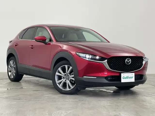 マツダ ＣＸ－３０ XD Lパッケージ 群馬県 2022(令4)年 2.4万km ソウルレッドクリスタルM 純正８．８型ナビ　全周囲カメラ　衝突被害軽減ブレーキ　アダプティブクルーズコントロール　ＢＳＭ　レザーシート　シートヒーター　オートハイビーム　ＥＴＣ　パドルシフト　前後ドライブレコーダー　禁煙車