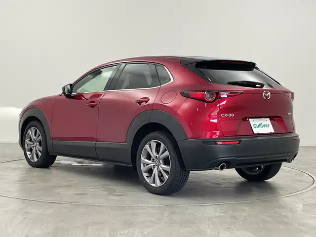 マツダ ＣＸ－３０ XD Lパッケージ 群馬県 2022(令4)年 2.4万km ソウルレッドクリスタルM 純正８．８型ナビ　全周囲カメラ　衝突被害軽減ブレーキ　アダプティブクルーズコントロール　ＢＳＭ　レザーシート　シートヒーター　オートハイビーム　ＥＴＣ　パドルシフト　前後ドライブレコーダー　禁煙車