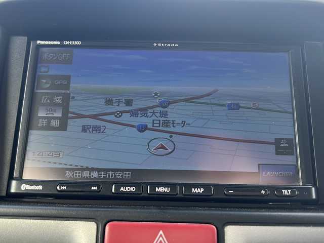 スズキ エブリィ ワゴン JPターボ ハイルーフ 秋田県 2022(令4)年 8万km ブルーイッシュブラックパール3 社外メモリナビ/社外CD、BT、ワンセグ/社外13インチアルミ/４WD/後方コーナーセンサー