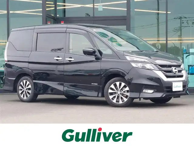 日産 セレナ ハイウェイスターVセレクションⅡ 東京都 2019(平31)年 3万km ダイヤモンドブラック 純正9インチナビ/アラウンドビューモニター/プロパイロット/フリップダウンモニター/両側パワースライドドア/インテリジェントパーキングアシスト/インテリジェントルームミラー/ビルトインETC/ドライブレコーダー/衝突軽減ブレーキ/レーンキープアシスト/コーナーセンサー/アイドリングストップ/スマートキー/LEDヘッドライト