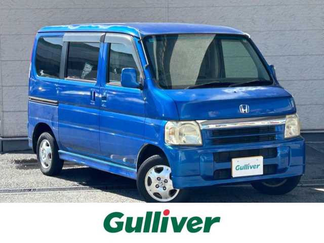 ホンダ バモス L 兵庫県 2006(平18)年 10.9万km レーシングブルーパール （CD/MD/AM/FM)/ETC/AC/リモコンキー/純正フロアマット/ドアバイザー/取扱説明書・保証書