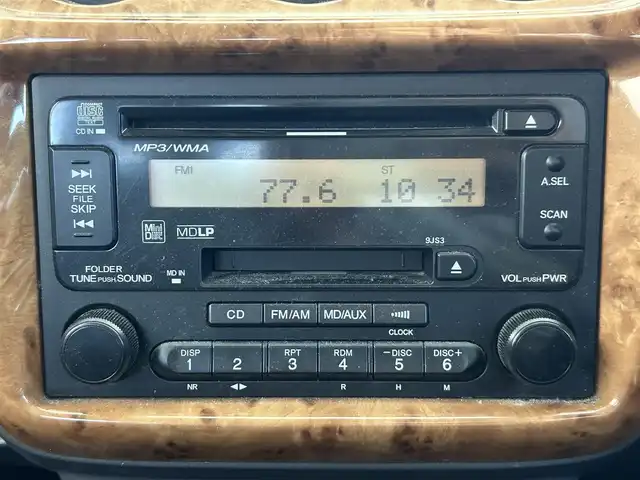 ホンダ バモス L 兵庫県 2006(平18)年 10.9万km レーシングブルーパール （CD/MD/AM/FM)/ETC/AC/リモコンキー/純正フロアマット/ドアバイザー/取扱説明書・保証書