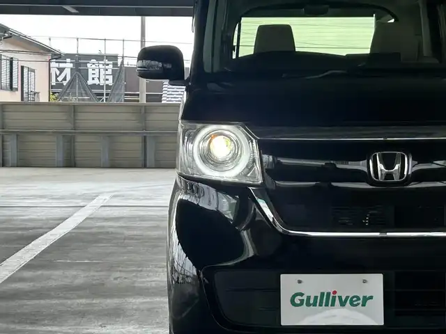 ホンダ Ｎ ＢＯＸ G EX ホンダセンシング 静岡県 2017(平29)年 7.4万km クリスタルブラックパール 純正8インチナビ/（DVD/SD/Bluetooth/HDMI）/ホンダセンシング/フルセグTV/片側電動スライド/純正LEDヘッドライト/バックカメラ/ETC車載器/追従クルコン/プッシュスタート/スマートキー