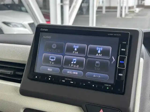 ホンダ Ｎ ＢＯＸ G EX ホンダセンシング 静岡県 2017(平29)年 7.4万km クリスタルブラックパール 純正8インチナビ/（DVD/SD/Bluetooth/HDMI）/ホンダセンシング/フルセグTV/片側電動スライド/純正LEDヘッドライト/バックカメラ/ETC車載器/追従クルコン/プッシュスタート/スマートキー
