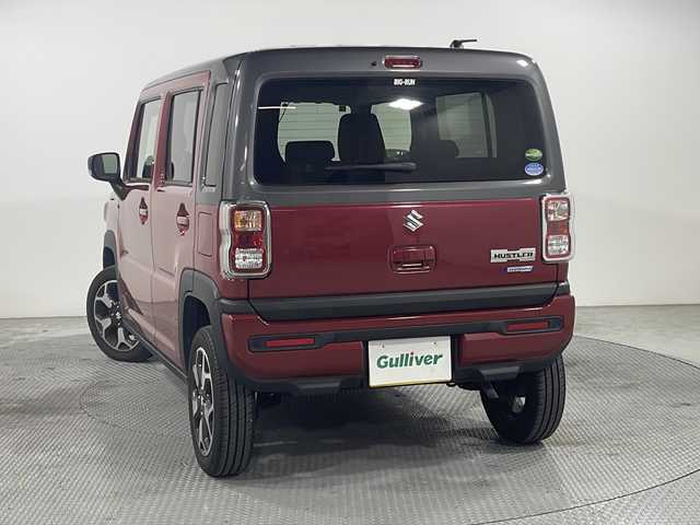 スズキ ハスラー HYBRID X 広島県 2021(令3)年 3.4万km フェニックスレッドパール/ガンメタリック2トーンルーフ 禁煙車/carrozzeria８型ナビ/バックカメラ/前席シートヒーター/ＥＴＣ/前後ドラレコ/オートマチックハイビーム/衝突軽減/レーンキープ/純正アルミホイール/ＨＤＭＩ/フルセグ/ＤＶＤ/ＵＳＢ/フォグランプ/純正15インチアルミホイール(165/60/R15)/エアバッグ(運転席/助手席/サイド)