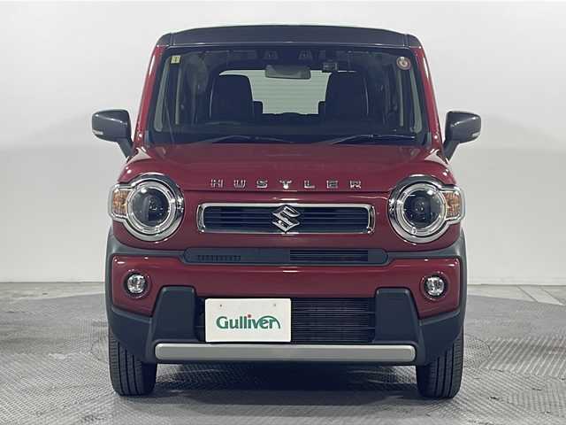 スズキ ハスラー HYBRID X 広島県 2021(令3)年 3.4万km フェニックスレッドパール/ガンメタリック2トーンルーフ 禁煙車/carrozzeria８型ナビ/バックカメラ/前席シートヒーター/ＥＴＣ/前後ドラレコ/オートマチックハイビーム/衝突軽減/レーンキープ/純正アルミホイール/ＨＤＭＩ/フルセグ/ＤＶＤ/ＵＳＢ/フォグランプ/純正15インチアルミホイール(165/60/R15)/エアバッグ(運転席/助手席/サイド)