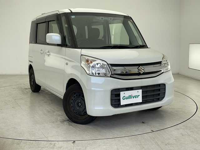 スズキ スペーシア G リミテッド 千葉県 2016(平28)年 3.6万km クリスタルホワイトP デュアルカメラブレーキサポート/車線逸脱防止装置/社外メモリナビ/フルセグテレビ/CD・DVD/Bluetooth/バックカメラ/ETC/スマートキー/プッシュスタート/片側パワースライドドア/アイドリングストップ/純正フロアマット/ドアバイザー
