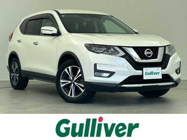 日産 エクストレイル 20Xi 長野県 2018(平30)年 5.4万km ブリリアントホワイトパール 社外ナビ　（CN-RA04WD　パナソニック製）/全方位カメラ　/フルセグＴＶ　/ＣＤ　ＤＶＤ　ＢＴ　/プロパイロット　/衝突軽減システム　/電動リアゲート　/コーナーセンサー　/ＥＴＣ　/電動パーキング　/オートホールド　/ＬＥＤヘッドライト　/オートマチックハイビーム/プッシュスタート/スマートキー/アイドリングストップ/スペアキー/保証書/取扱説明書