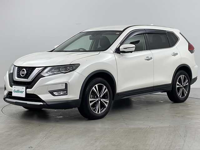 日産 エクストレイル 20Xi 道央・札幌 2018(平30)年 5.4万km ブリリアントホワイトパール ・社外ナビ&CD&DVD&BT&SD&TV/・パワーバックドア/・インテリジェントアラウンドビューモニター/・プロパイロット　/・インテリジェントエマージェンシーブレーキ　　/・アイドリングストップ/・コーナーセンサー　/・デジタルインナーミラー/・社外ドライブレコーダー/・ETC/・電動パーキング　/・オートホールド/・プッシュスタート　/・ＬＥＤヘッドライト　/・オートマチックハイビーム/・スマートキー/・スペアキー/・保証書/・取扱説明書