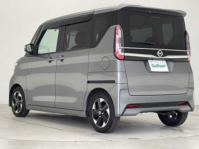 日産 ルークス ハイウェイスター X 愛知県 2021(令3)年 3.3万km チタニウムグレーメタリック 衝突軽減ブレーキ/純正ナビ/全方位カメラ/両側パワースライドドア/フルセグTV/CD/DVD/Bluetooth/バックカメラ/コーナーセンサー/イージーオープン機能/純正アルミホイール/LEDヘッドライト/ステアリングスイッチ/スマートキー/プッシュスタート