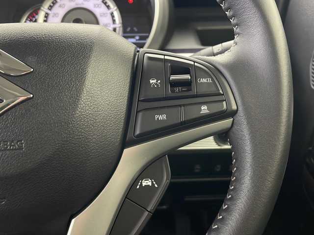スズキ スペーシア カスタム HYBRID XS 秋田県 2024(令6)年 1.6万km ピュアホワイトP 4WD/両側パワースライドドア/社外ナビ/(Bluetooth/FM/AM)/バックカメラ/スズキセーフティサポート/レーダークルーズコントロール/レーンキープアシスト/衝突被害軽減システム/横滑防止機能/アイドリングストップ/プッシュスタート/スマートキー/スペアキー/ハーフレザーシート/前席シートヒーター/ステアリングリモコン/オートライト/オートマチックハイビーム/LEDヘッドライト/フォグランプ/後方コーナーセンサー/前方ドライブレコーダー/純正アルミホイール/社外フロアマット/取扱説明書/保証書