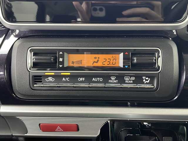 スズキ スペーシア カスタム HYBRID XS 秋田県 2024(令6)年 1.6万km ピュアホワイトP 4WD/両側パワースライドドア/社外ナビ/(Bluetooth/FM/AM)/バックカメラ/スズキセーフティサポート/レーダークルーズコントロール/レーンキープアシスト/衝突被害軽減システム/横滑防止機能/アイドリングストップ/プッシュスタート/スマートキー/スペアキー/ハーフレザーシート/前席シートヒーター/ステアリングリモコン/オートライト/オートマチックハイビーム/LEDヘッドライト/フォグランプ/後方コーナーセンサー/前方ドライブレコーダー/純正アルミホイール/社外フロアマット/取扱説明書/保証書