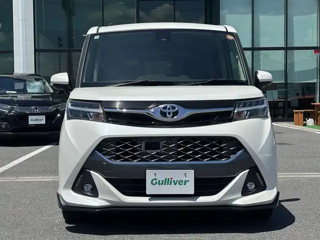 トヨタ タンク カスタムG S 奈良県 2017(平29)年 2.2万km パール ワンオーナー車　/パノラミックビューモニター /純正ナビ /TV /両側パワースライドドア /LEDヘッドライト /ナビ連動ビルトインETC /クルーズコントロール /前席シートヒーター /純正アルミホイール /コーナーセンサー/純正フロアマット