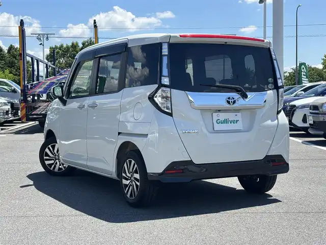 トヨタ タンク カスタムG S 奈良県 2017(平29)年 2.2万km パール ワンオーナー車　/パノラミックビューモニター /純正ナビ /TV /両側パワースライドドア /LEDヘッドライト /ナビ連動ビルトインETC /クルーズコントロール /前席シートヒーター /純正アルミホイール /コーナーセンサー/純正フロアマット