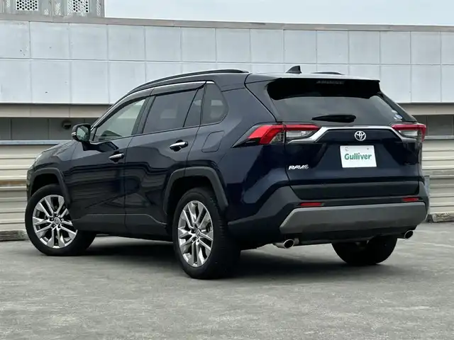 トヨタ ＲＡＶ４ G Zパッケージ 静岡県 2021(令3)年 1.3万km ダークブルーマイカ トヨタセーフティセンス/純正９型ディスプレイ/ナビ/全周囲カメラ/ドラレコ/ＥＴＣ２．０/合皮/シート＆ハンドルヒーター/デジタルミラー/BSM/RCTA/電動シート/電動リアゲート/ルーフレール/AC100V １００Ｗ電源/純正１９ＡＷ