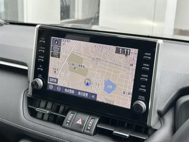 トヨタ ＲＡＶ４ G Zパッケージ 静岡県 2021(令3)年 1.3万km ダークブルーマイカ トヨタセーフティセンス/純正９型ディスプレイ/ナビ/全周囲カメラ/ドラレコ/ＥＴＣ２．０/合皮/シート＆ハンドルヒーター/デジタルミラー/BSM/RCTA/電動シート/電動リアゲート/ルーフレール/AC100V １００Ｗ電源/純正１９ＡＷ