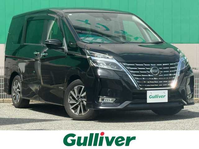 日産 セレナ ハイウェイスター V 千葉県 2020(令2)年 3.9万km ダイヤモンドブラック 純正SDナビ（AM/FM/CD/DVD/Bluetooth）/フルセグTV/インテリジェントルームミラー/アラウンドビューモニター/ブラインドスポットモニター/エマージェンシーブレーキ/プロパイロット/両側パワースライドドア/前後ドライブレコーダー/純正アルミホイール/純正フロアマット/LEDヘッドライト