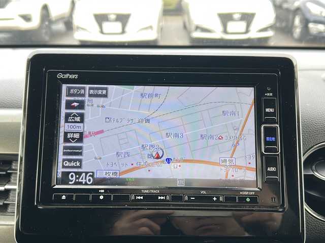 ホンダ Ｎ ＷＧＮ L ホンダセンシング 秋田県 2021(令3)年 6.9万km ミッドナイトブルービームM 純正メモリナビ/純正CD、DVD、BT、フルセグTV/バックカメラ/社外15インチAW/コーナーセンサー/４WD/ETC