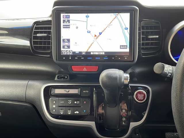 ホンダ Ｎ ＢＯＸ カスタム SSパッケージ 福井県 2014(平26)年 11.4万km プレミアムゴールドパープルパール ワンオーナー/純正8インチナビゲーション/（CD/DVD/BT）/フルセグテレビ/バックカメラ/ナビ装着スペシャルパッケージ/あんしんパッケージ/ETC/社外14インチアルミホイール/両側電動スライドドア/HIDヘッドライト/フォグランプ/電動格納ミラー/ステアリングリモコン/オートライト/プッシュスタート/スマートキー/保証書/取扱説明書