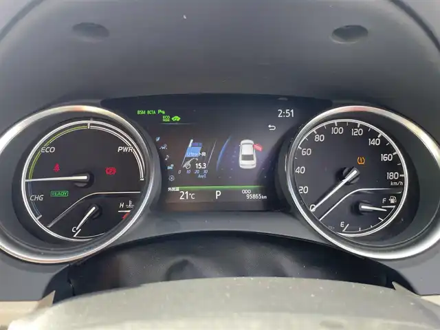 トヨタ カムリ G レザーパッケージ 兵庫県 2019(令1)年 9.6万km プラチナホワイトパールマイカ サンルーフ/純正ナビ/フルセグTV/Bluetoothオーディオ/USB端子/AUX/バックカメラ/モデリスタエアロ/ステアリングリモコン/レザーシート/シートヒーター/パワーシート/クルーズコントロール（追従）/ヘッドアップディスプレイ/ETC/オートハイビーム