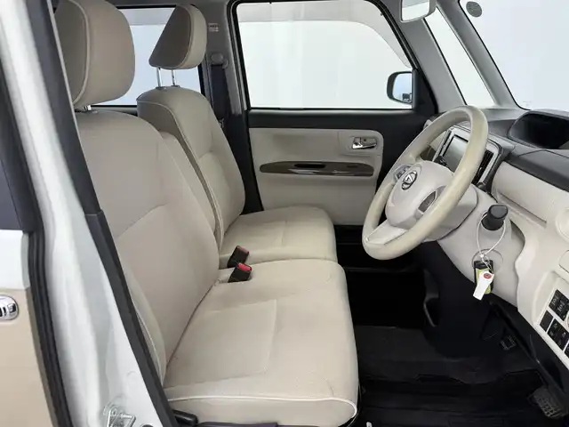 ダイハツ ムーヴ キャンバス X ブラックアクセント リミテッド SAⅢ 愛知県 2020(令2)年 2.6万km 茶 HDDナビ/パノラマモニター/両側パワースライドドア/衝突回避支援ブレーキ機能/フルセグTV/Bluetooth/CD/DVD再生/スマートキー/プッシュスタート/電動格納ミラー/オートライト