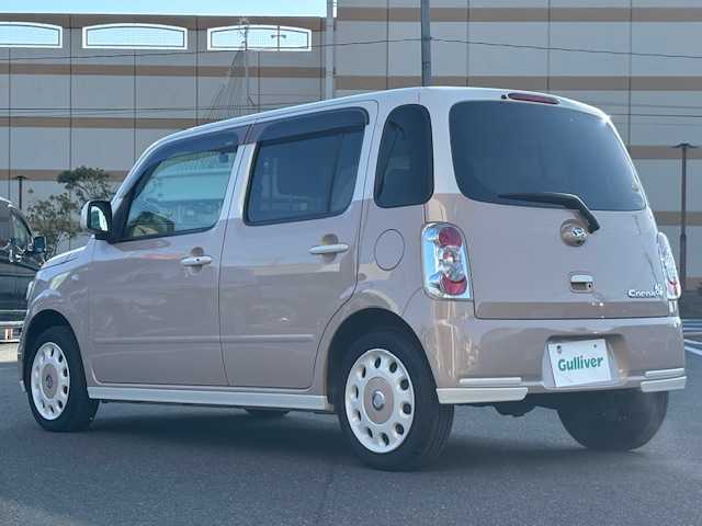 ダイハツ ミラ ココア X 宮城県 2016(平28)年 4.5万km パールホワイトⅢ/ココアベージュマイカメタリック 2トーン 登録時走行距離44915km/バックカメラ/純正フロアマット/純正エアロ(F/S/R)/FM/AM/Bluetooth接続/USB/HDMI/AUX/TV/DISC/パワーステアリング/パワーウインド/電格ミラー/ABS/盗難防止装置/タイヤ(ブリヂストン・ニューノ)23年製/フォグランプ/純正ドアバイザー/HIDヘッドライト